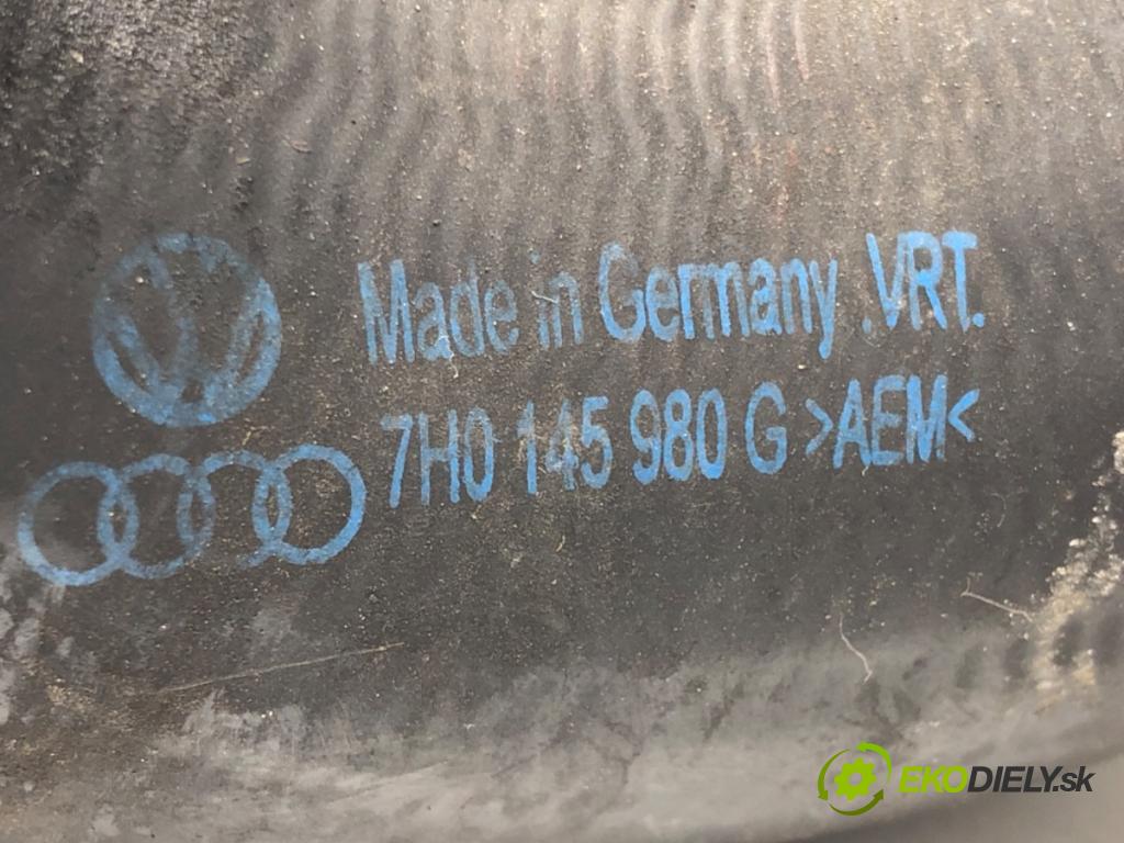 VW TRANSPORTER V Autobus (7HB, 7HJ, 7EB, 7EJ) 2003 - 2015    1.9 TDI 77 kW [105 KM] olej napędowy 2003 - 2009  Rúra intercoolera 7H0145980G
