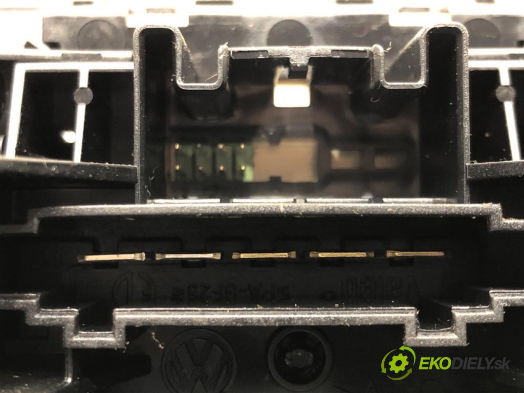 VW TRANSPORTER V Autobus (7HB, 7HJ, 7EB, 7EJ) 2003 - 2015    1.9 TDI 77 kW [105 KM] olej napędowy 2003 - 2009  Panel ovládania kúrenia 7H0820045D (Prepínače, spínače, tlačidlá a ovládače kúrenia)