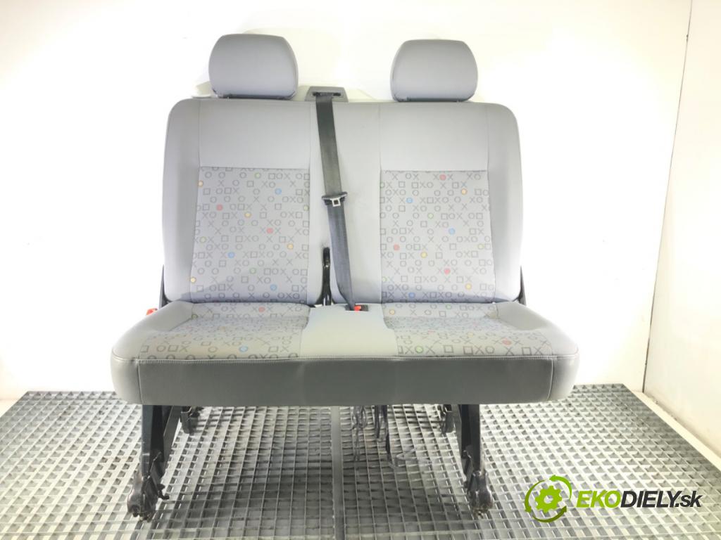 VW TRANSPORTER V Autobus (7HB, 7HJ, 7EB, 7EJ) 2003 - 2015    1.9 TDI 77 kW [105 KM] olej napędowy 2003 - 2009  Sedadlo druhý rad 