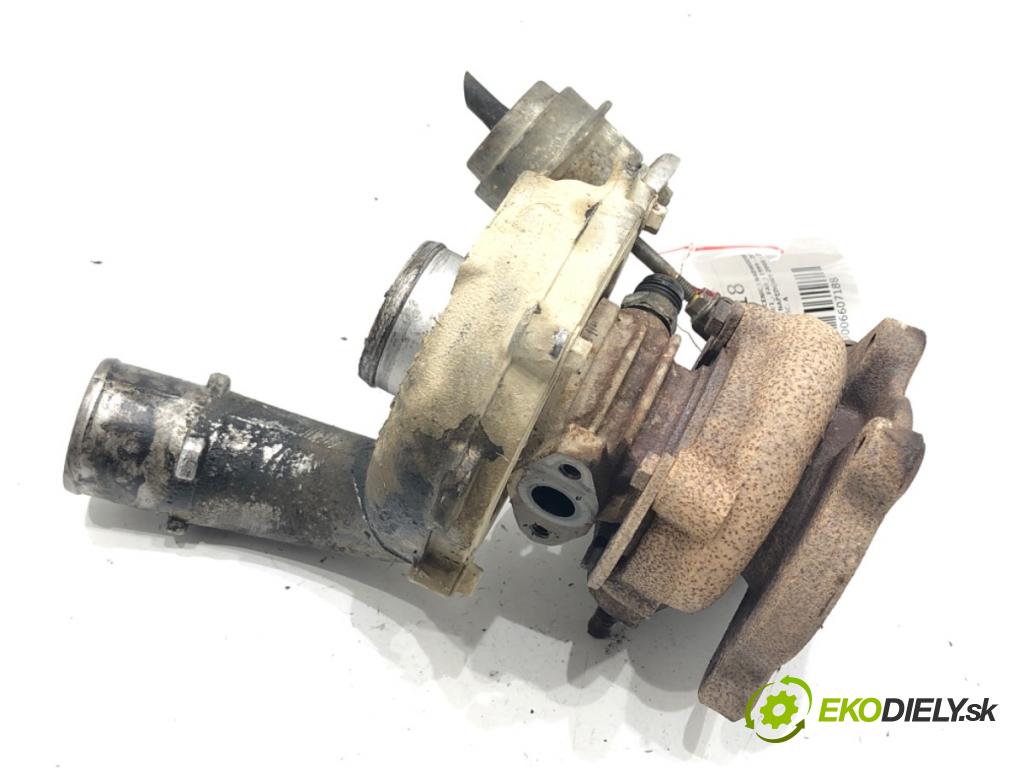 RENAULT SCÉNIC I nadwozie wielkoprzestrzenne (MPV) (JA0/1_, FA0_) 1999 - 2010    1.9 dCi RX4 75 kW [102 KM] olej napędowy 2000 - 2003  turbo 7700105102C (Turbodúchadla (kompletní))