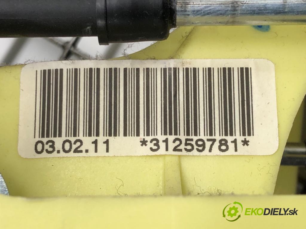 VOLVO C30 (533) 2006 - 2013    1.6 D2 84 kW [115 KM] olej napędowy 2010 - 2012  Kulisa 31259781 (Rýchlostné páky / kulisy)