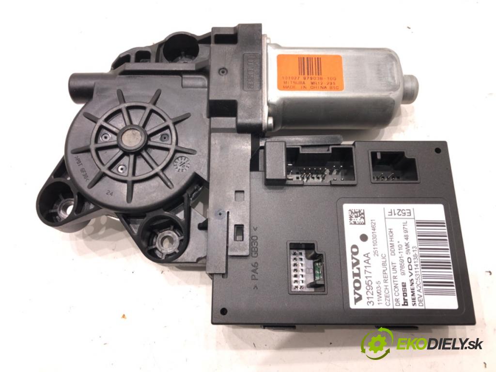 VOLVO C30 (533) 2006 - 2013    1.6 D2 84 kW [115 KM] olej napędowy 2010 - 2012  motor sťahovaní okna levý přední část 31295171AA