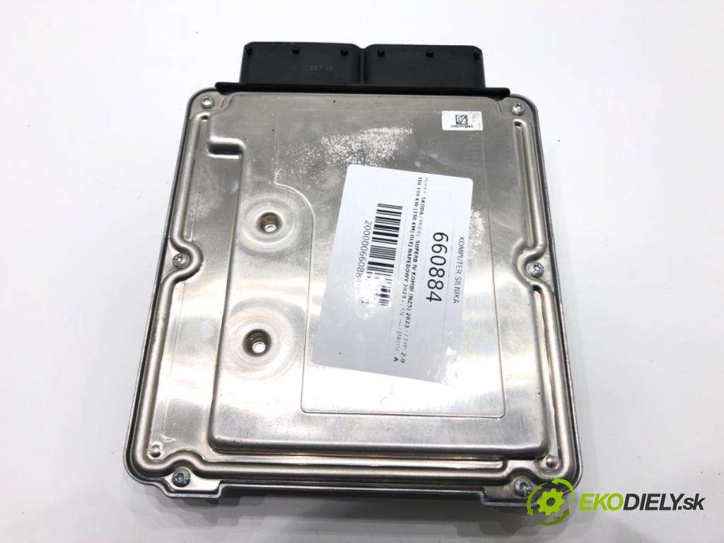 SKODA SUPERB IV Kombi (NZ5) 2023 -    2.0 TDI 110 kW [150 KM] olej napędowy 2023 -  riadiaca jednotka Motor 05L987309AG (Riadiace jednotky)