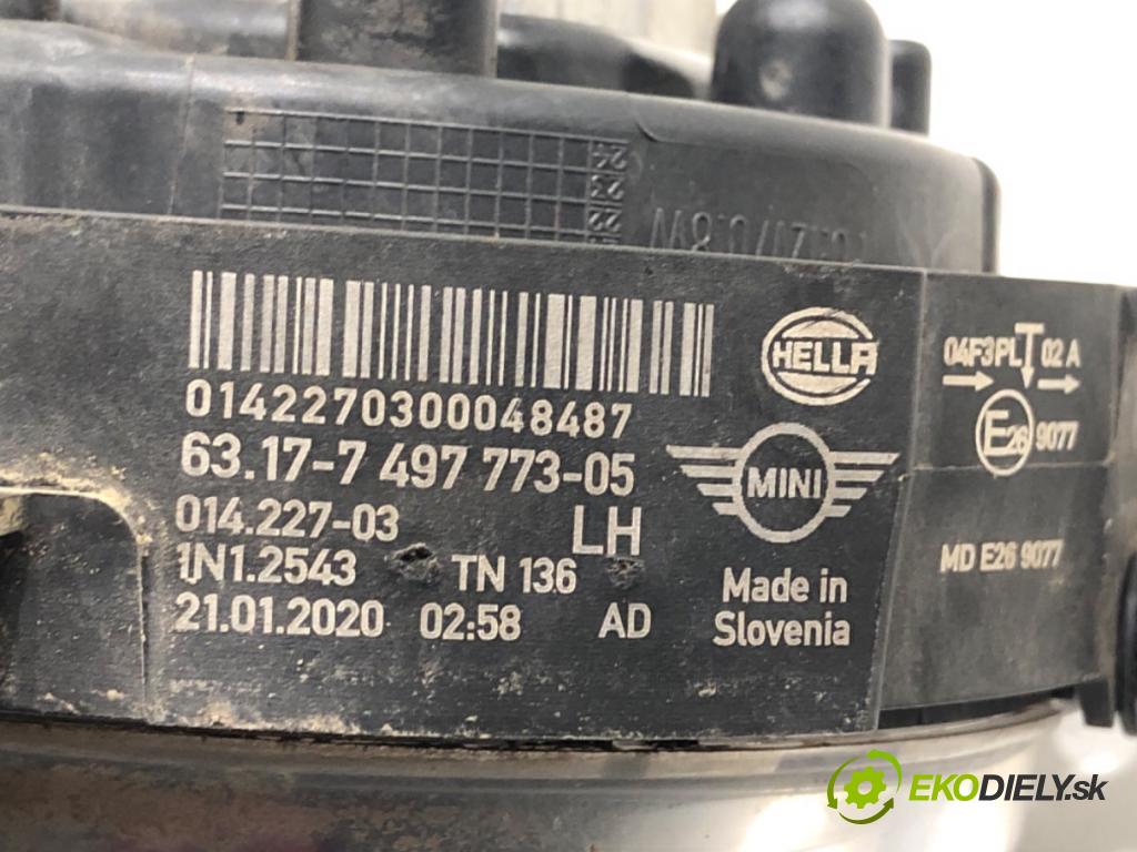 MINI MINI COUNTRYMAN (F60) 2016 - 2022    Cooper 100 kW [136 KM] benzyna 2016 - 2022  hmlové svetlo, hmlovka levý přední část 7497773