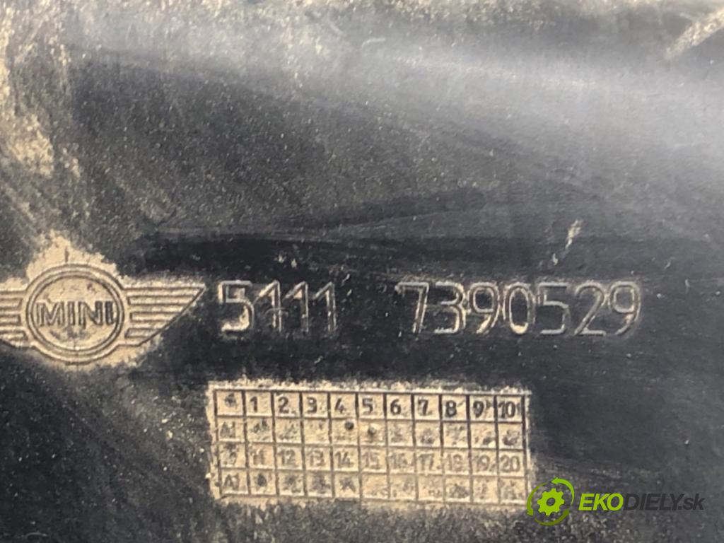 MINI MINI COUNTRYMAN (F60) 2016 - 2022    Cooper 100 kW [136 KM] benzyna 2016 - 2022  mří nárazníka přední část 7390529 (Mřížky (masky) chladičů)