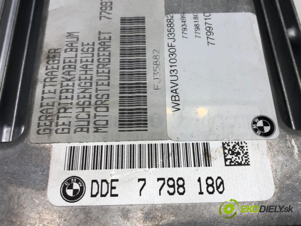 BMW 3 Touring (E91) 2004 - 2012    320 d 120 kW [163 KM] olej napędowy 2005 - 2012  riadiaca jednotka Motor 7798180 (Riadiace jednotky)