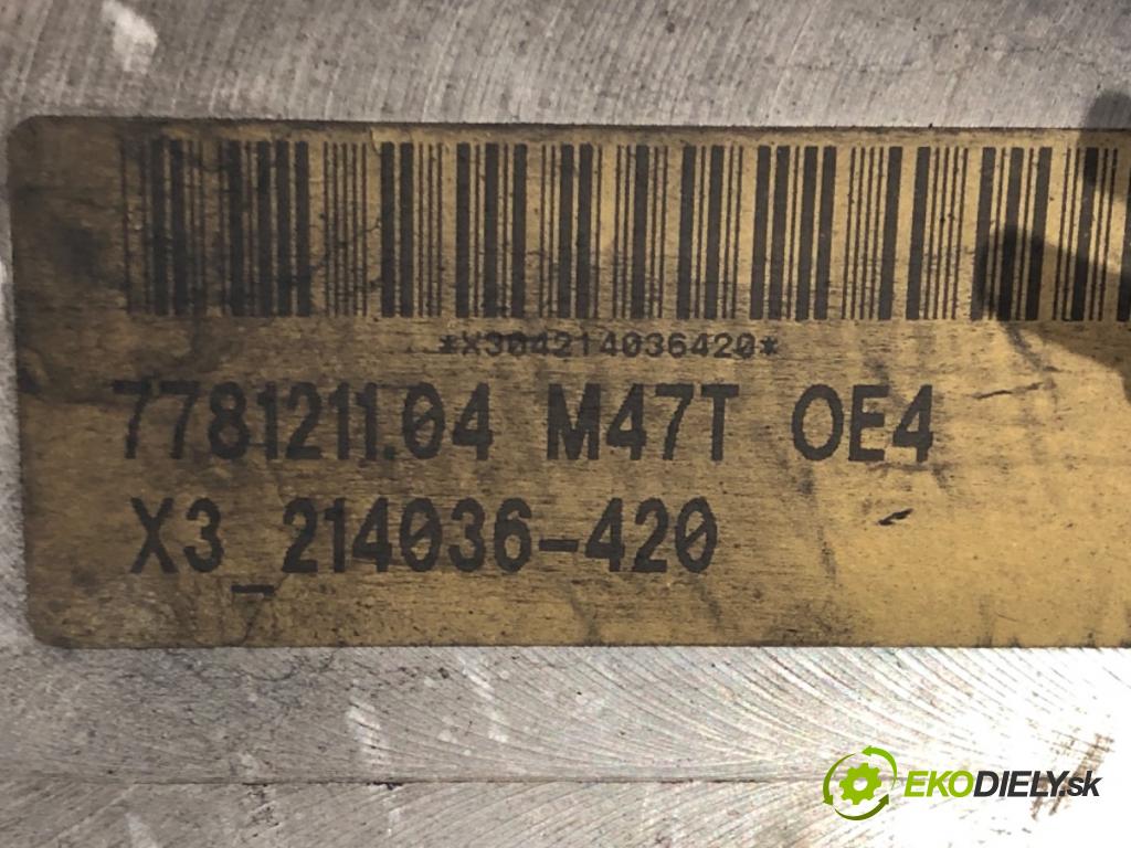 BMW 3 Touring (E91) 2004 - 2012    320 d 120 kW [163 KM] olej napędowy 2005 - 2012  motor M47D20 (Motory (kompletní))