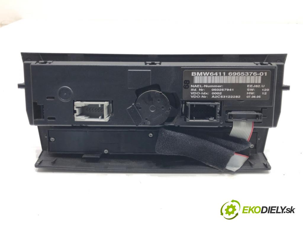 BMW 3 Touring (E91) 2004 - 2012    320 d 120 kW [163 KM] olej napędowy 2005 - 2012  Panel ovládania kúrenia 6965376 (Prepínače, spínače, tlačidlá a ovládače kúrenia)