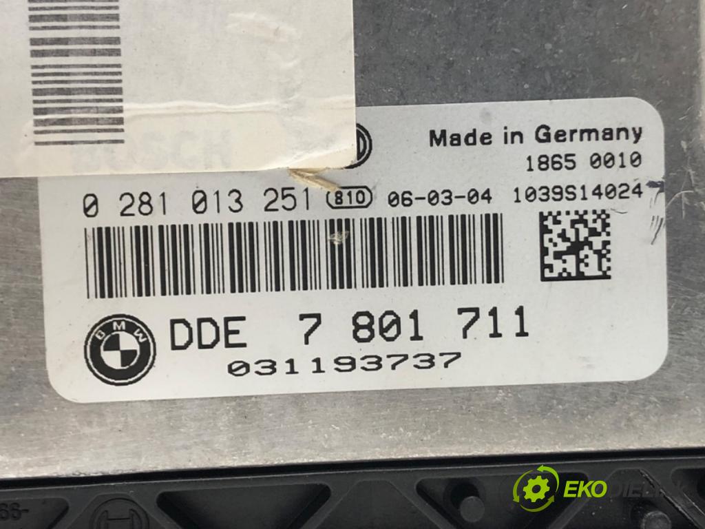 BMW 3 Touring (E91) 2004 - 2012    320 d 120 kW [163 KM] olej napędowy 2005 - 2012  riadiaca jednotka Motor 7801711 (Riadiace jednotky)
