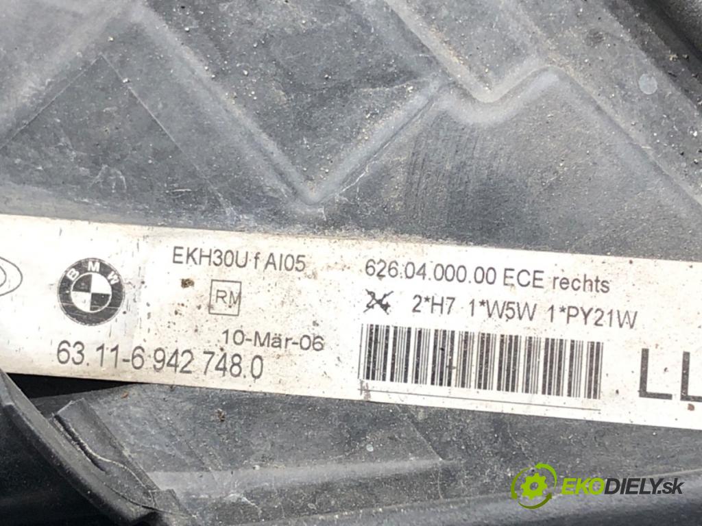 BMW 3 Touring (E91) 2004 - 2012    320 d 120 kW [163 KM] olej napędowy 2005 - 2012  Svetlomet pravy predný 6942748