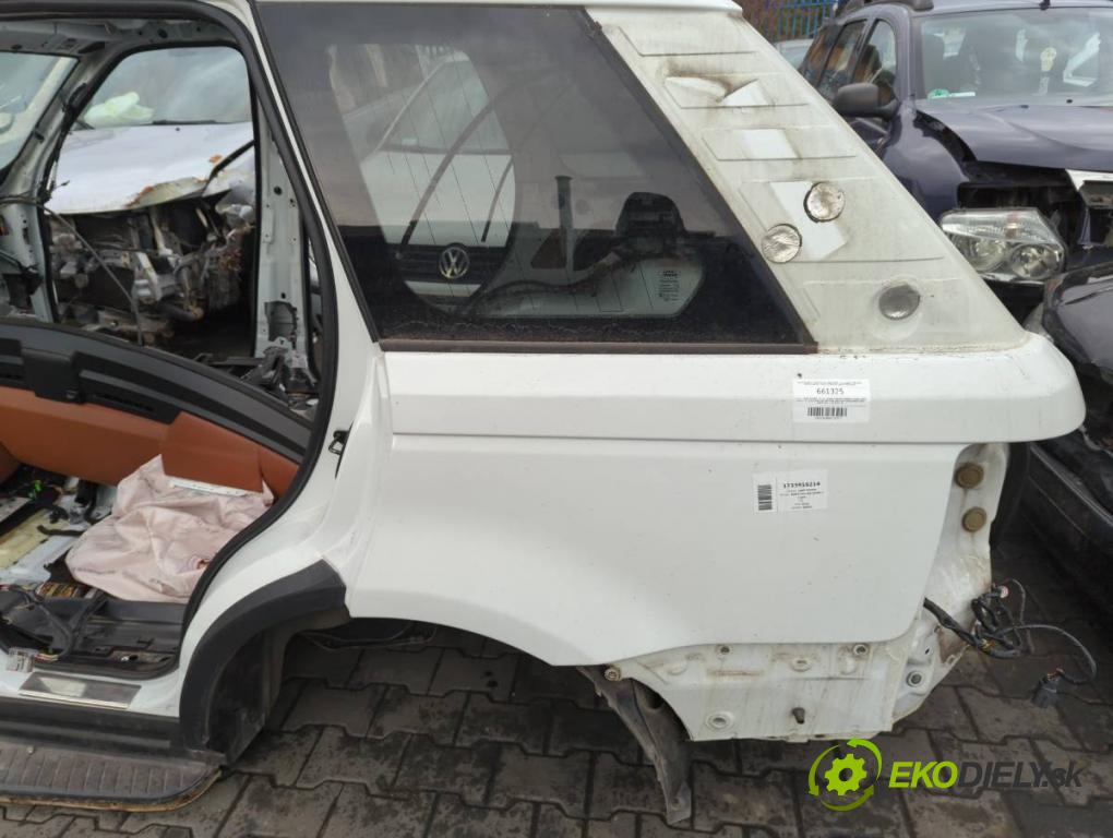 LAND ROVER RANGE ROVER SPORT I (L320) 2005 - 2013    3.0 D 4x4 180 kW [245 KM] olej napędowy 2009 - 2013  KAROSERIA ČTVRŤÁK blatník zadní část levý pravý práh střecha PODŁUŻNICA levý pravý