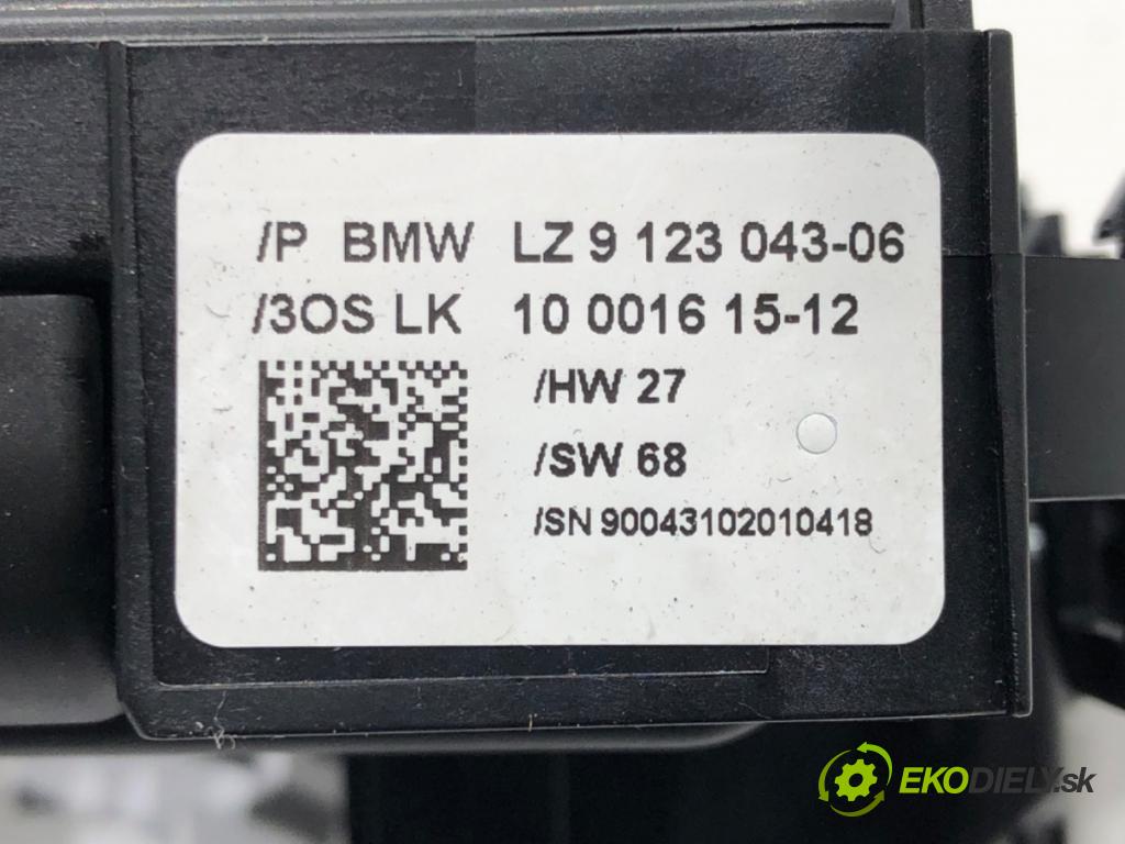 BMW 3 (E90) 2004 - 2012    318 d 105 kW [143 KM] olej napędowy 2007 - 2011  Prepínač kombinovaný 9123043 (Prepínače, spínače, tlačidlá a ovládače kúrenia)