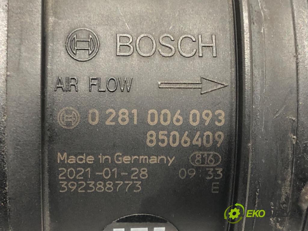 BMW 3 (E90) 2004 - 2012    318 d 105 kW [143 KM] olej napędowy 2007 - 2011  Váha vzduchu 8506409 0281006093 (Váhy vzduchu)