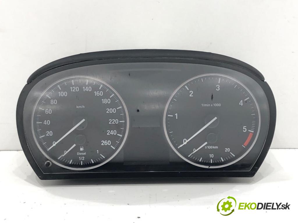 BMW 3 (E90) 2004 - 2012    318 d 105 kW [143 KM] olej napędowy 2007 - 2011  Prístrojovka 9187344 (Prístrojové dosky, displeje)