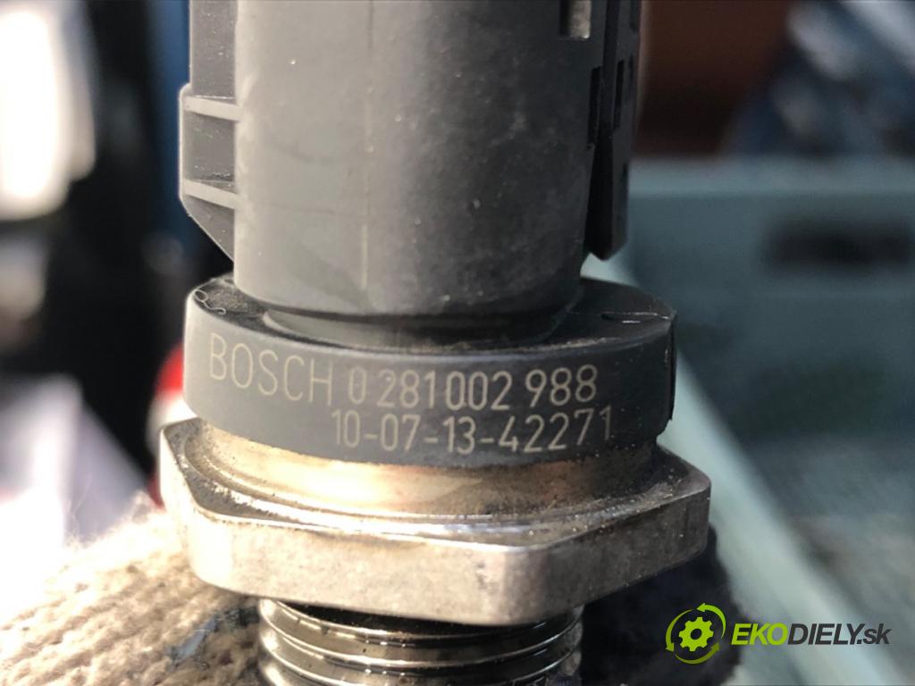BMW 3 (E90) 2004 - 2012    318 d 105 kW [143 KM] olej napędowy 2007 - 2011  Snímač tlaku paliva 0281002988 (Snímače)