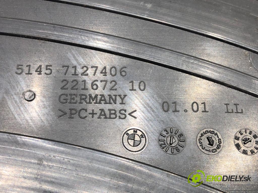 BMW 3 (E90) 2004 - 2012    318 d 105 kW [143 KM] olej napędowy 2007 - 2011  Držiak na nápoje 7127406 (Úchyty, držiaky na nápoje)