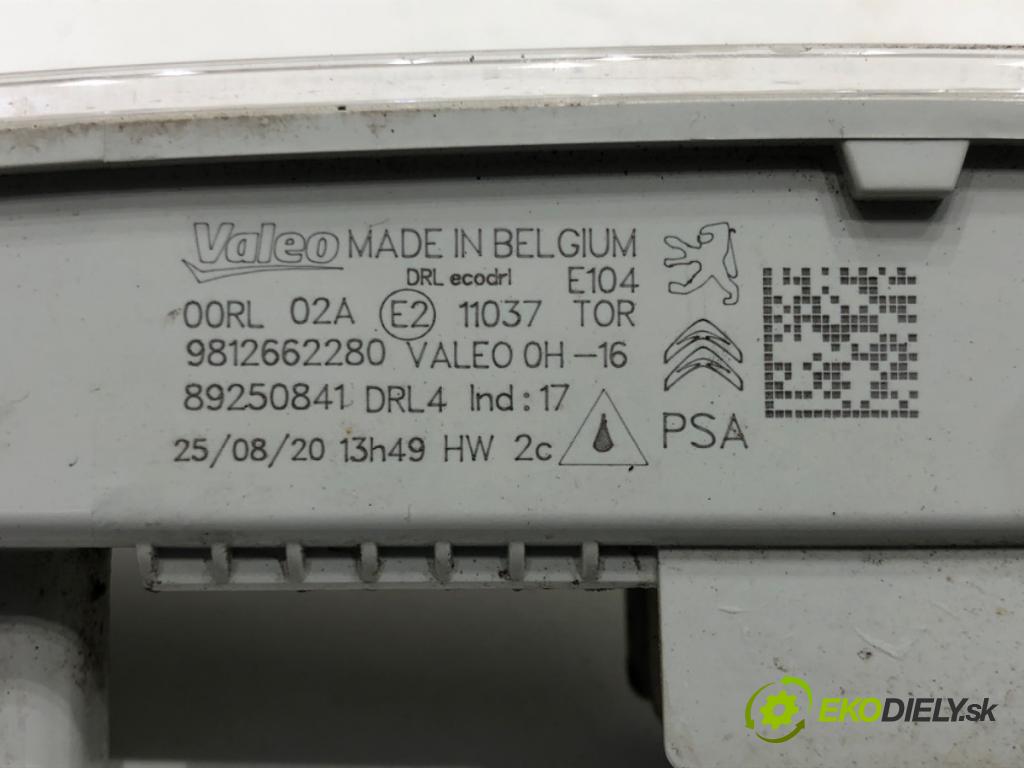 CITROEN C3 PICASSO (SH_) 2009 - 2022    ---  Svetlo DRL: ľavy predný 9812662280