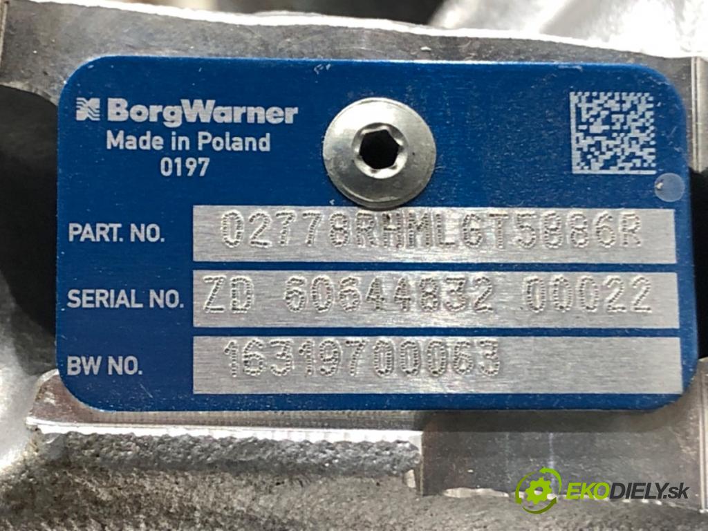 DACIA DUSTER (HM_) 2017 - 2022    1.0 TCe 90 67 kW [91 KM] benzyna 2021 - 2022  turbo 16319700063 (Turbodúchadla (kompletní))