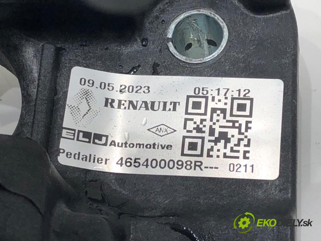 DACIA DUSTER (HM_) 2017 - 2022    1.0 TCe 90 67 kW [91 KM] benzyna 2021 - 2022  PEDÁL: manuálne 465400098R 465011334R (Pedále)