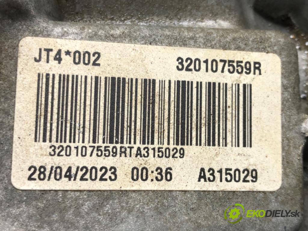 DACIA DUSTER (HM_) 2017 - 2022    1.0 TCe 90 67 kW [91 KM] benzyna 2021 - 2022  Prevodovka JT4002 (Prevodovky)