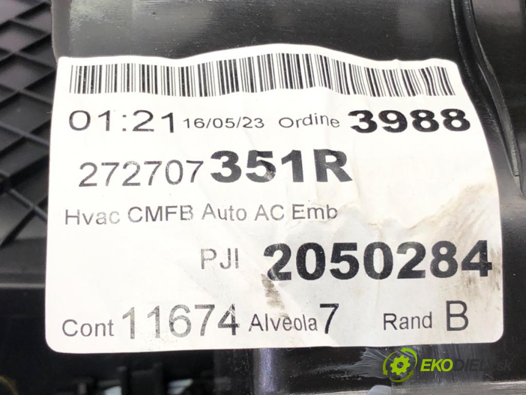 DACIA DUSTER (HM_) 2017 - 2022    1.0 TCe 90 67 kW [91 KM] benzyna 2021 - 2022  topné těleso radiátor topení KOMBAJN 272707351R