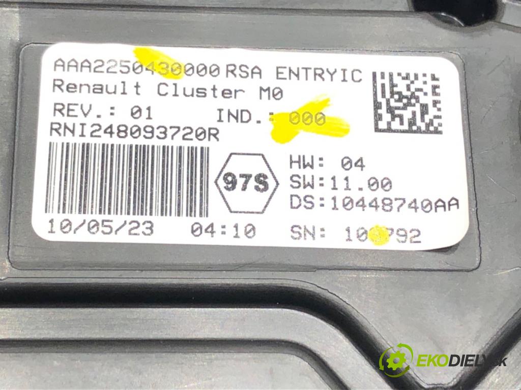 DACIA DUSTER (HM_) 2017 - 2022    1.0 TCe 90 67 kW [91 KM] benzyna 2021 - 2022  Prístrojovka 248093720R (Prístrojové dosky, displeje)