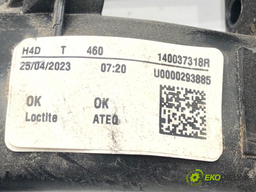 DACIA DUSTER (HM_) 2017 - 2022    1.0 TCe 90 67 kW [91 KM] benzyna 2021 - 2022  Potrubie sacie, sanie 140037318R (Sacie potrubia)