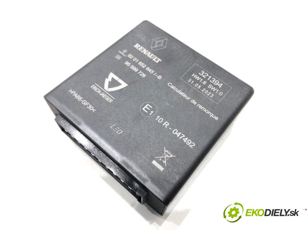 DACIA DUSTER (HM_) 2017 - 2022    1.0 TCe 90 67 kW [91 KM] benzyna 2021 - 2022  Modul ťažného oka 8201652645 (Ostatné)