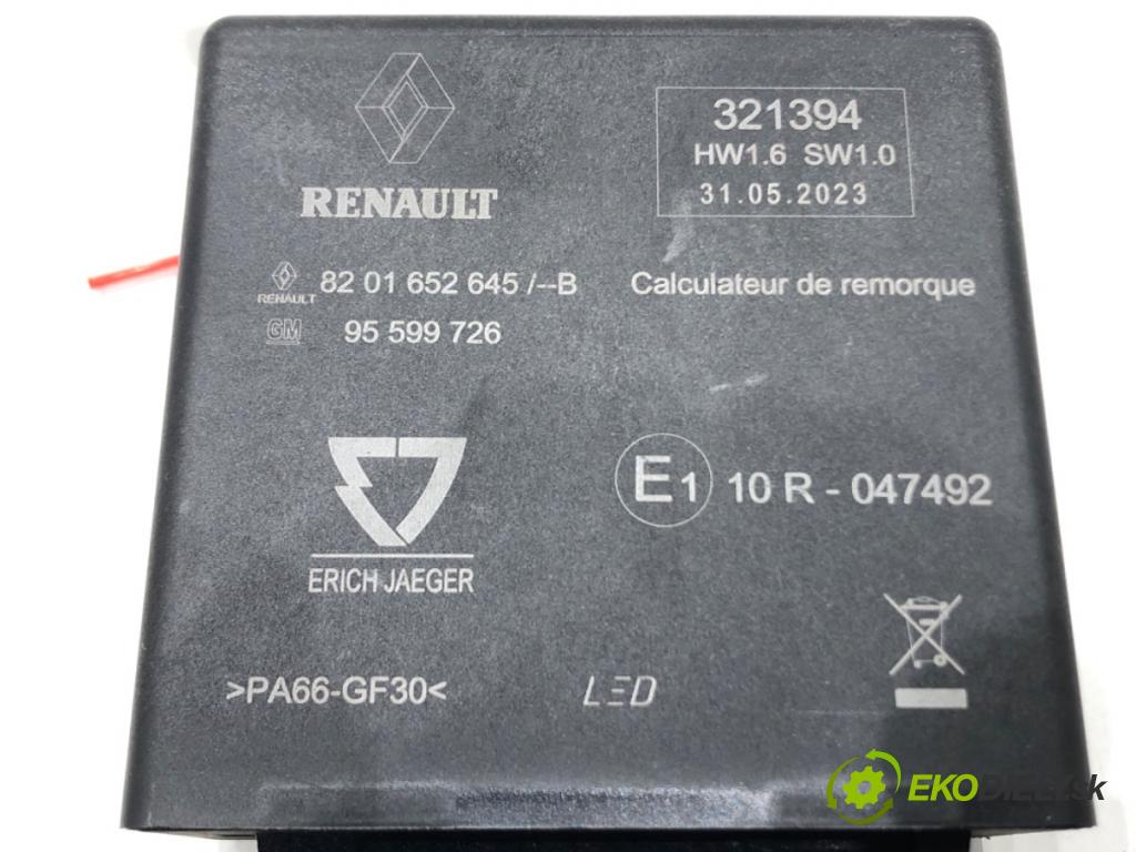 DACIA DUSTER (HM_) 2017 - 2022    1.0 TCe 90 67 kW [91 KM] benzyna 2021 - 2022  Modul ťažného oka 8201652645 (Ostatné)