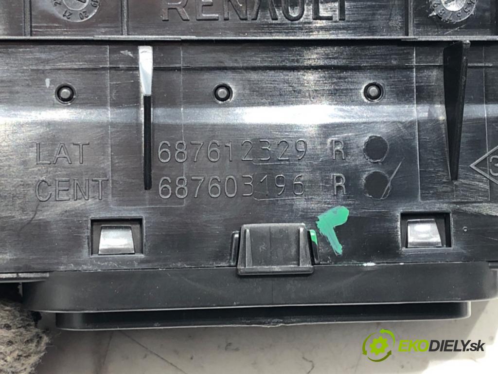 DACIA DUSTER (HM_) 2017 - 2022    1.0 TCe 90 67 kW [91 KM] benzyna 2021 - 2022  Mriežky kúrenia stredna 687612329R (Mriežky kúrenia (fukáre))