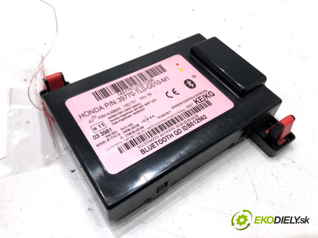 HONDA ACCORD VIII (CP) 2007 - 2022    2.4 (CP2) 150 kW [204 KM] benzyna 2008 - 2022  Modul BLUETOOTH 39770-TLO-G010-M1 (Ostatné)