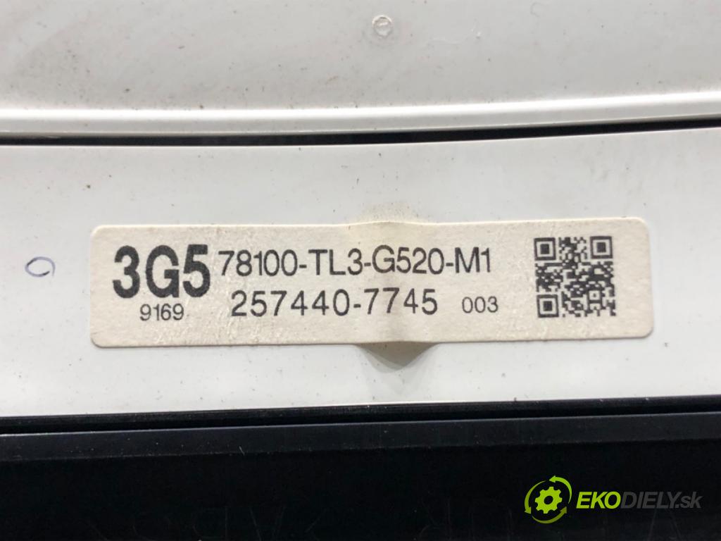 HONDA ACCORD VIII (CP) 2007 - 2022    2.4 (CP2) 150 kW [204 KM] benzyna 2008 - 2022  Prístrojovka 78100-TL3-G520-M1 (Prístrojové dosky, displeje)