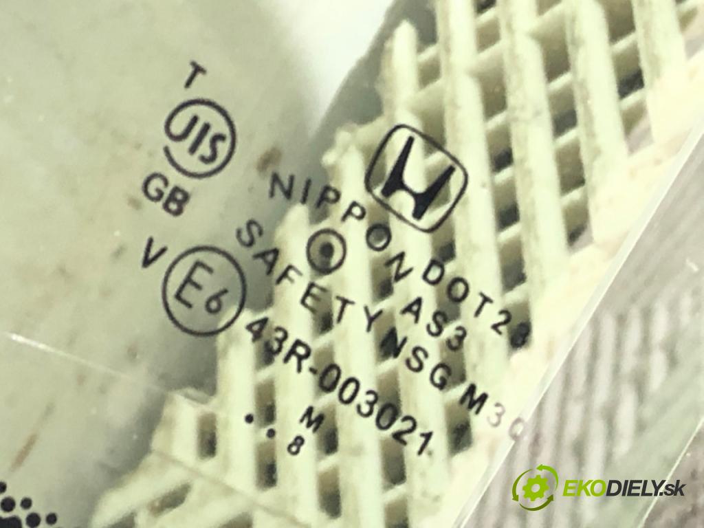 HONDA ACCORD VIII (CP) 2007 - 2022    2.4 (CP2) 150 kW [204 KM] benzyna 2008 - 2022  střešní okno  (Okna karoserie)