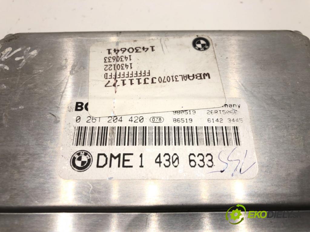 BMW 3 (E46) 1997 - 2005    318 i 87 kW [118 KM] benzyna 1997 - 2001  riadiaca jednotka Motor 1430633 (Riadiace jednotky)