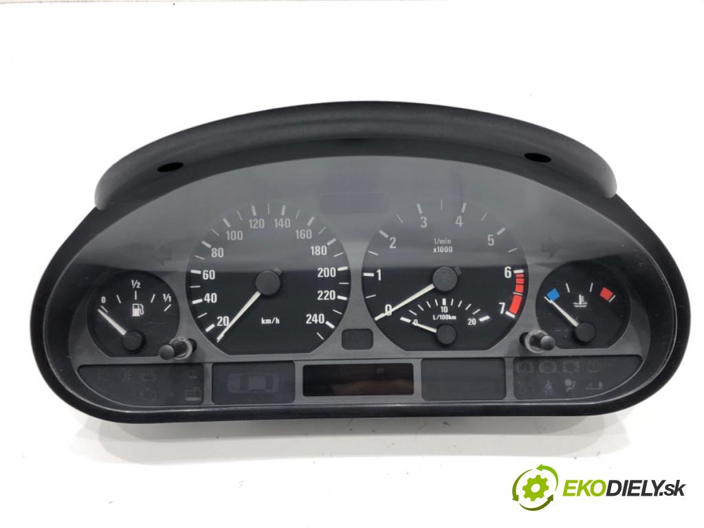BMW 3 (E46) 1997 - 2005    318 i 87 kW [118 KM] benzyna 1997 - 2001  Prístrojovka 6901921 (Prístrojové dosky, displeje)