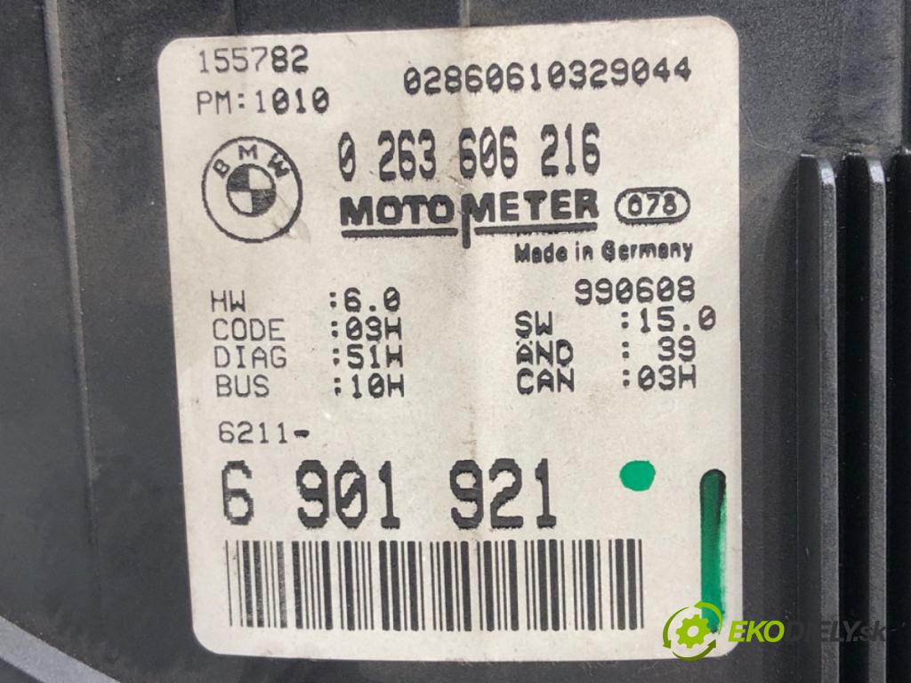 BMW 3 (E46) 1997 - 2005    318 i 87 kW [118 KM] benzyna 1997 - 2001  Prístrojovka 6901921 (Prístrojové dosky, displeje)