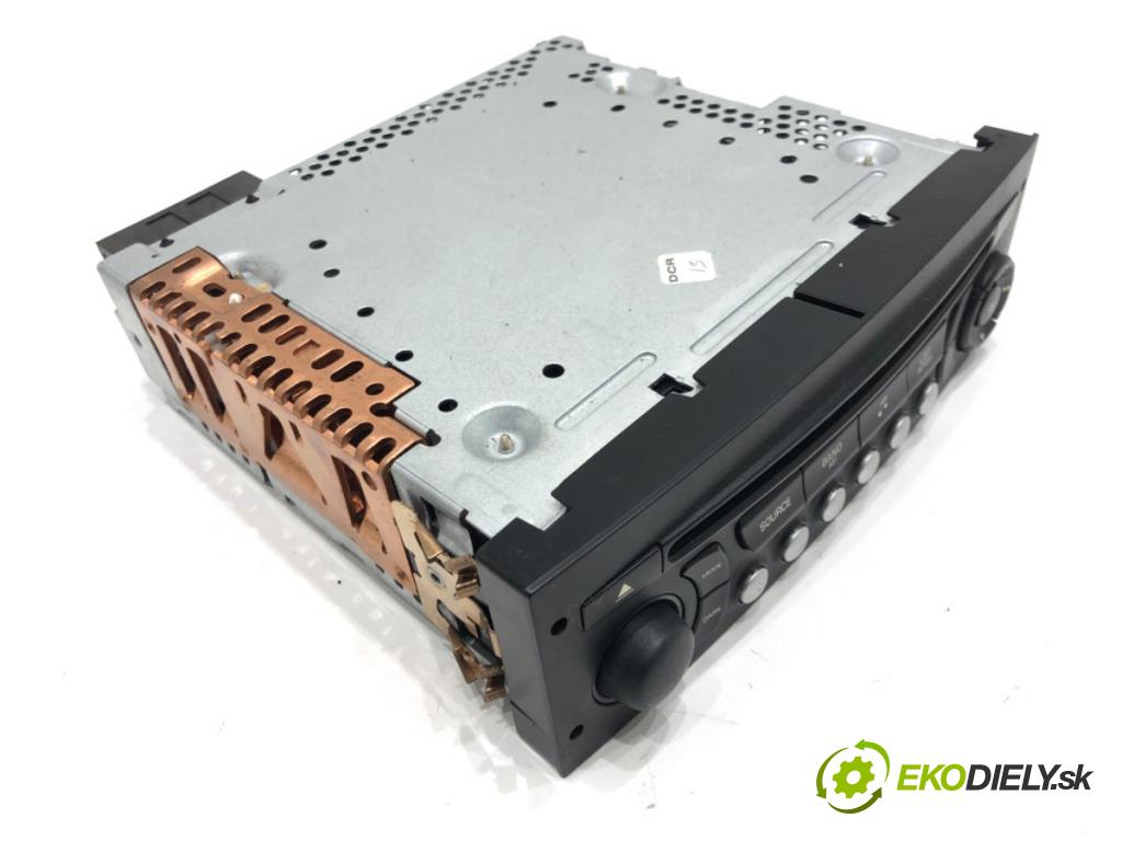 CITROEN C2 (JM_) 2003 - 2017    1.1 44 kW [60 KM] benzyna 2003 - 2012  RADIO 96613825XT (Audio zariadenia)