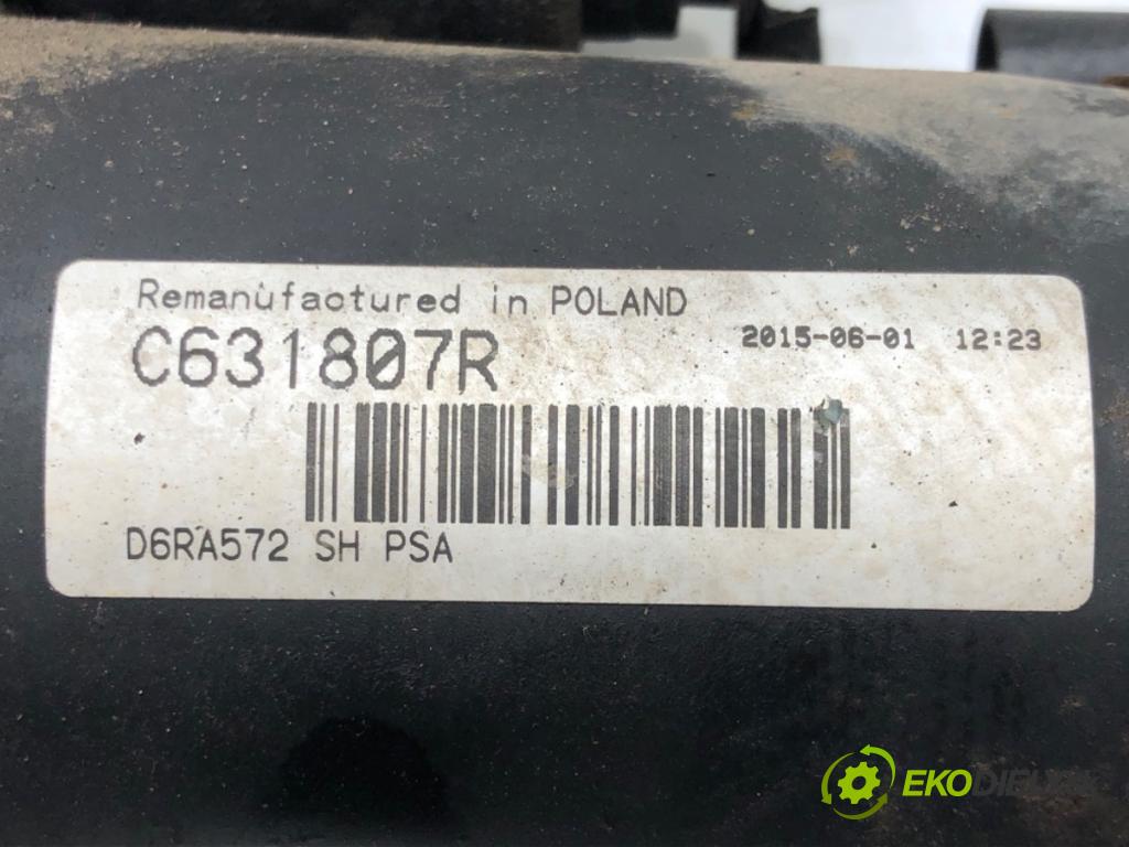 CITROEN C2 (JM_) 2003 - 2017    1.1 44 kW [60 KM] benzyna 2003 - 2012  Štartér  (Štartéry)