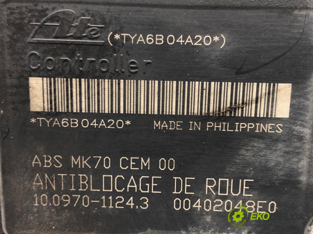 CITROEN C2 (JM_) 2003 - 2017    1.1 44 kW [60 KM] benzyna 2003 - 2012  Pumpa ABS 9658260080 (Pumpy ABS)