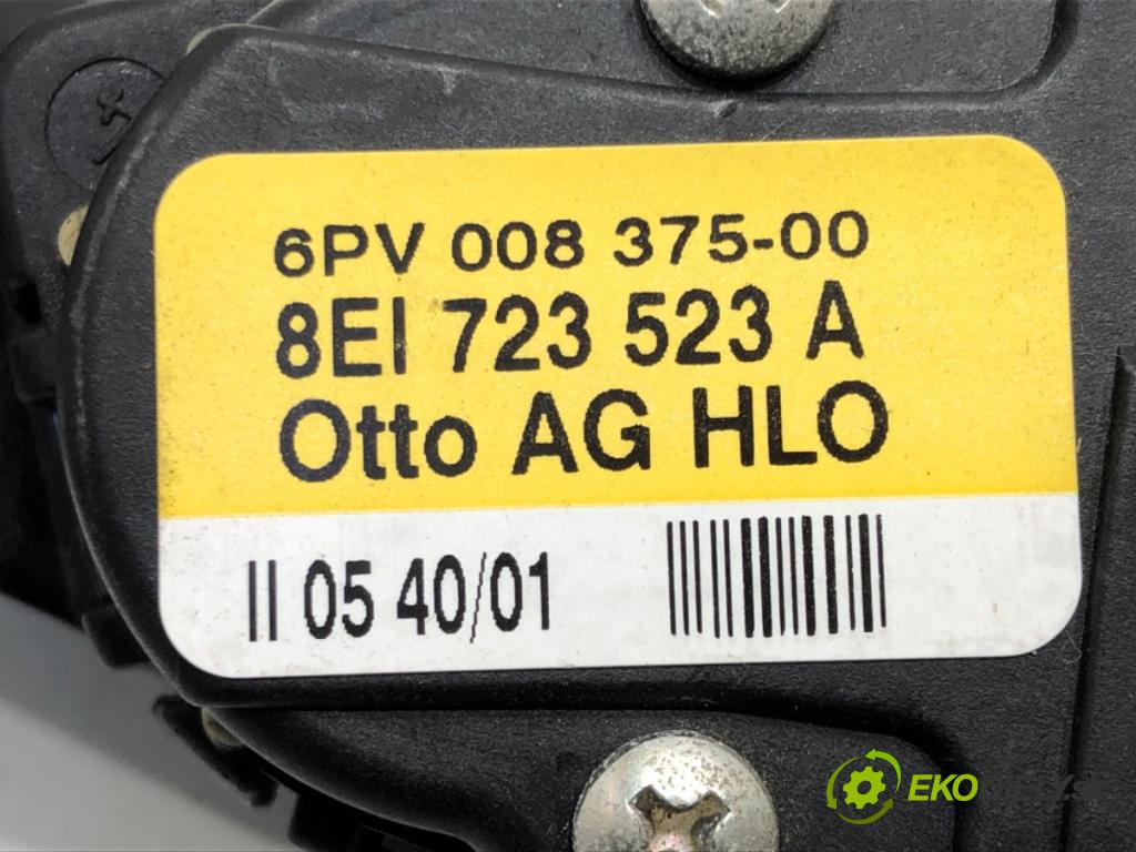 AUDI A4 B6 (8E2) 2000 - 2005    2.0 96 kW [130 KM] benzyna 2000 - 2004  Potenciometer plynu 8EI723523A (Pedále)
