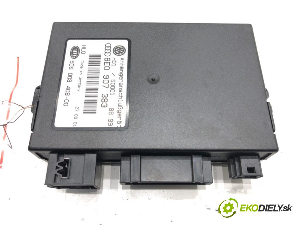 AUDI A4 B6 (8E2) 2000 - 2005    2.0 96 kW [130 KM] benzyna 2000 - 2004  Modul ťažného oka 8E0907383 (Ostatné)