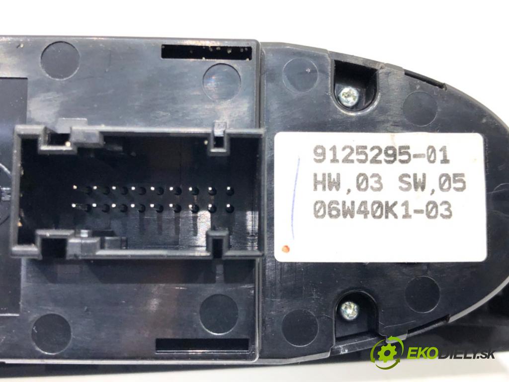 BMW 3 coupe (E92) 2005 - 2013    330 i 200 kW [272 KM] benzyna 2006 - 2010  Prepínač okien 9125295 (Prepínače, spínače, tlačidlá a ovládače kúrenia)