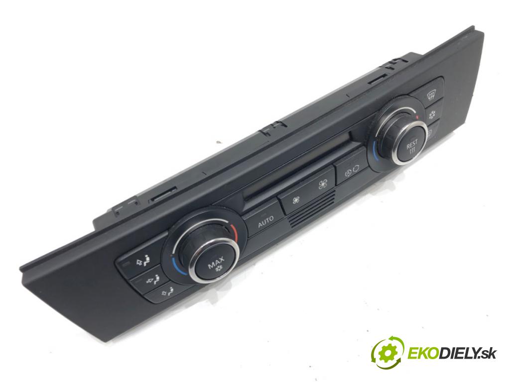 BMW 3 coupe (E92) 2005 - 2013    330 i 200 kW [272 KM] benzyna 2006 - 2010  Panel ovládania kúrenia 9128213 (Prepínače, spínače, tlačidlá a ovládače kúrenia)
