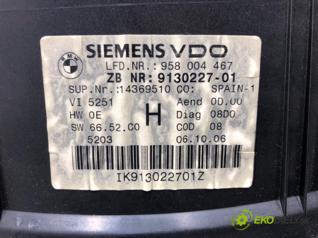 BMW 3 coupe (E92) 2005 - 2013    330 i 200 kW [272 KM] benzyna 2006 - 2010  Prístrojovka 9130227 (Prístrojové dosky, displeje)