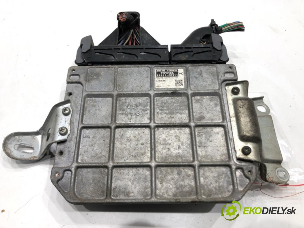 TOYOTA YARIS (_P9_) 2005 - 2014    1.3 VVT-i (SCP90_) 64 kW [87 KM] benzyna 2005 - 2010  riadiaca jednotka Motor 89661-00311 (Riadiace jednotky)