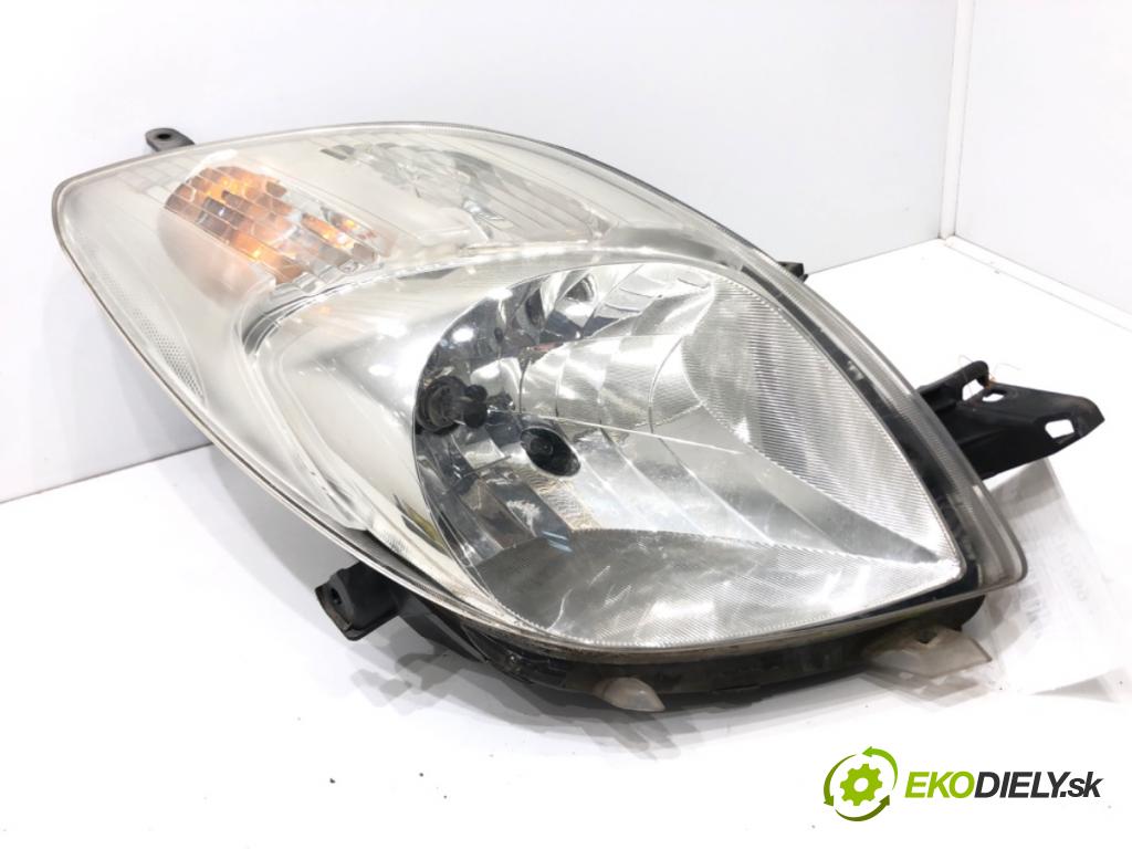 TOYOTA YARIS (_P9_) 2005 - 2014    1.3 VVT-i (SCP90_) 64 kW [87 KM] benzyna 2005 - 2010  Svetlomet pravy predný 