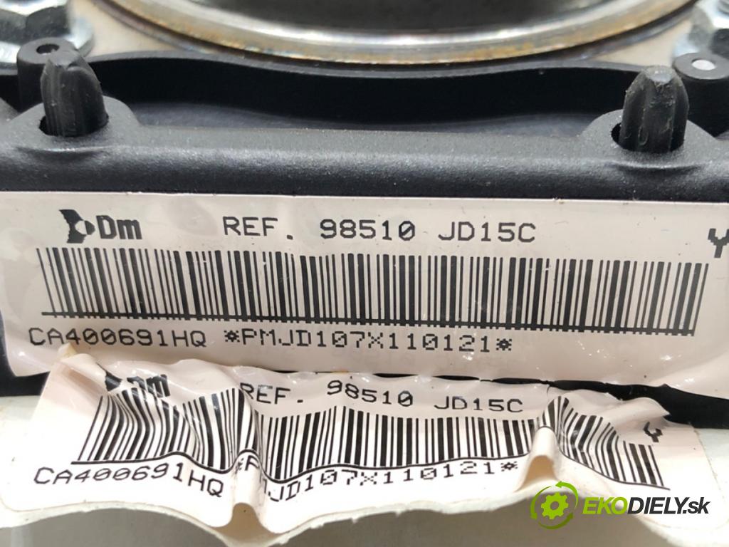 NISSAN QASHQAI / QASHQAI +2 I (J10, NJ10, JJ10E) 2006 - 2014    2.0 104 kW [141 KM] benzyna 2007 - 2013  AirBag volantu 98510-JD15C (Airbagy)