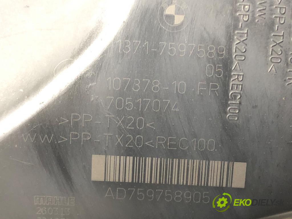 BMW 3 Gran Turismo (F34) 2012 - 2022    320 i 135 kW [184 KM] benzyna 2013 - 2016  Obal filtra vzduchu 7597589 (Obaly filtrov vzduchu)