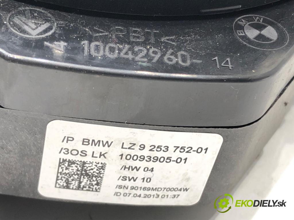 BMW 3 Gran Turismo (F34) 2012 - 2022    320 i 135 kW [184 KM] benzyna 2013 - 2016  Prepínač kombinovaný 9253752 (Prepínače, spínače, tlačidlá a ovládače kúrenia)