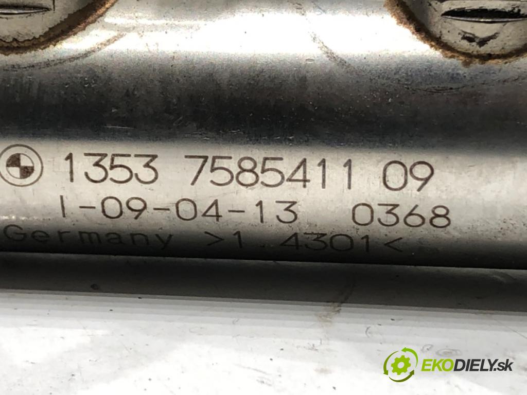 BMW 3 Gran Turismo (F34) 2012 - 2022    320 i 135 kW [184 KM] benzyna 2013 - 2016  lišta vstřikovací vstřikovací ventily 7585411 (Vstřikovací lišty)